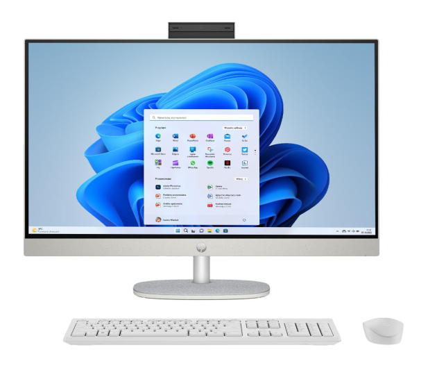 HP 27 AiO Ryzen 5-7520U/16GB/512/Win11x White - 1199351 - zdjęcie